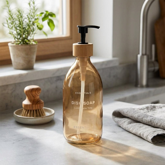 Glass Soap Dispenser